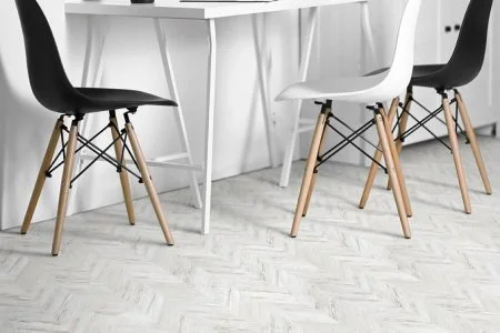 Пробковое покрытие CorkStyle Chevron White в Дзержинске
