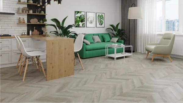 Кварц-виниловая плитка Alpine Floor Chevron Дуб Фантазия ECO 20-1 (2,5 мм. 43 класс) в Дзержинске