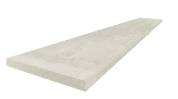 Керамогранит Coliseum Экспо Уайт Ступень угловая левая (Натуральный, 33х60) в Дзержинске