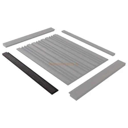 Финишный молдинг LF124A BR395K правый декорированный (42х12х2700мм) в Дзержинске