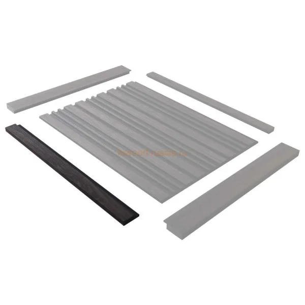 Финишный молдинг LF124A BR395K правый декорированный (42х12х2700мм) в Дзержинске