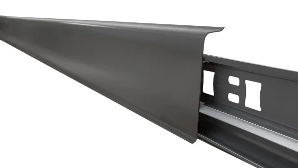 Плинтус пластиковый Arbiton INDO70 220 Чёрный матовый 2.5 м в Дзержинске