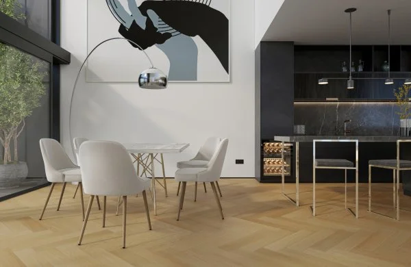 Паркетная доска Quartz Parquet Английская Ёлка Дуб Тоскана 33-407 в Дзержинске