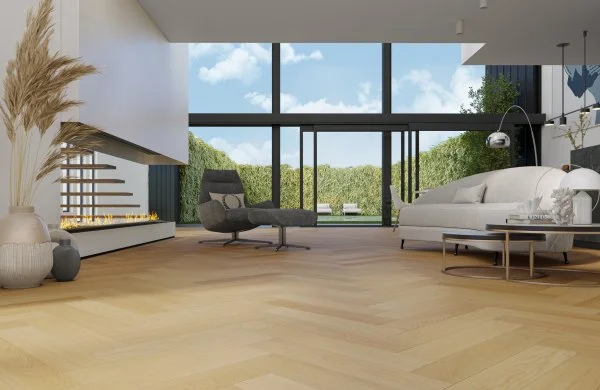 Паркетная доска Quartz Parquet Английская Ёлка Дуб Тоскана 33-407 в Дзержинске