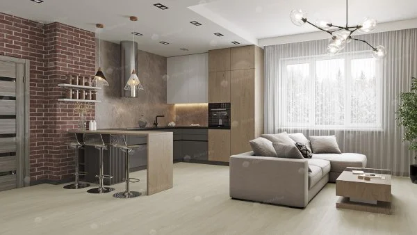 Каменно-полимерная плитка Alpine Floor Solo Ленто ECO 14-5, 3,5 мм 34 класс в Дзержинске