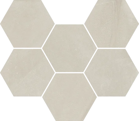 Керамогранит Italon Континуум Пьюр Мозаика Гексагон (Натуральная 25х29) в Дзержинске