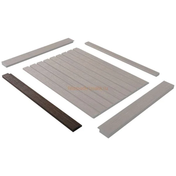 Финишный молдинг LF124A BR396 правый декорированный (42х12х2700мм) в Дзержинске