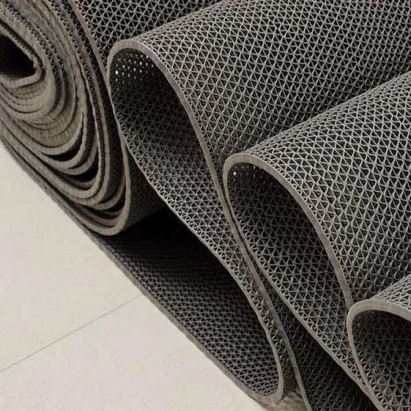 Грязезащитное рулонное покрытие ЗигЗаг Серый 5 мм (1,2 м) Китай в Дзержинске