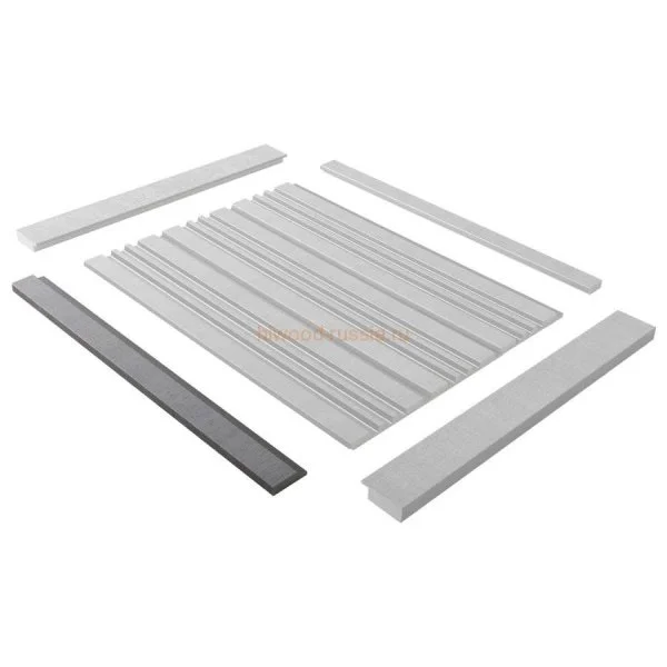 Финишный молдинг LF124A S339S правый декорированный (42х12х2700мм) в Дзержинске